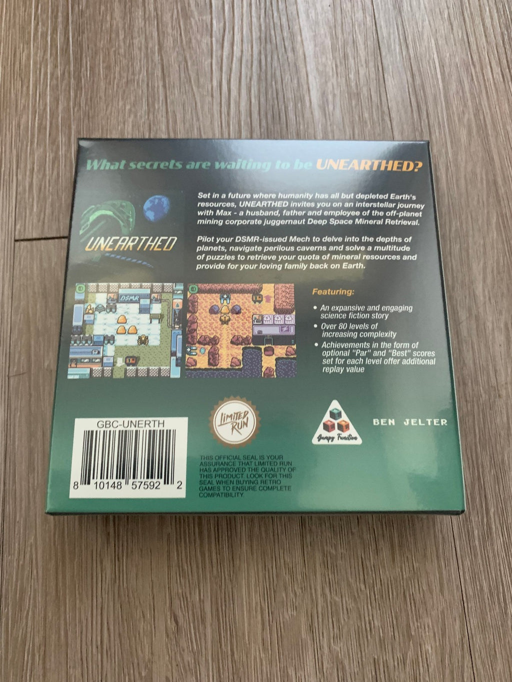 Limited Run Games Unearthed Gameboy Color GB Game Boy New Sealed