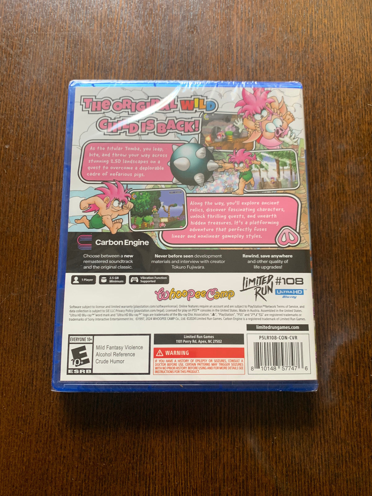 Tomba! Special Edition Convention Exclusive Standard Edition PS5 Playstation New