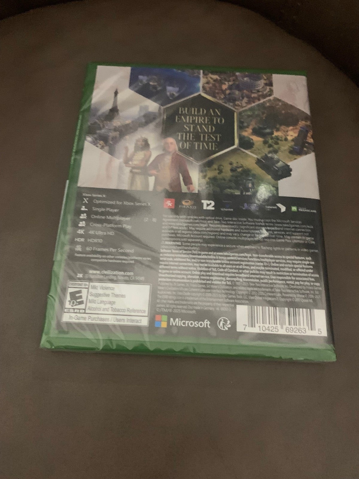 Civilization VII XBox Series X One Sid Meiers 2K New Sealed