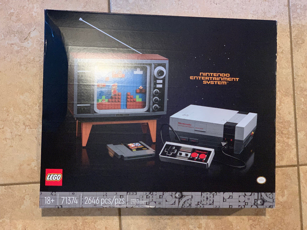 LEGO Super Mario Nintendo Entertainment System NES 71374 Collectible Set RETIRED