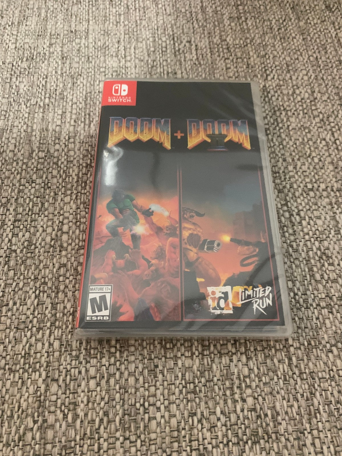 Limited Run #283 Doom + Doom II Standard Edition Nintendo Switch New Sealed
