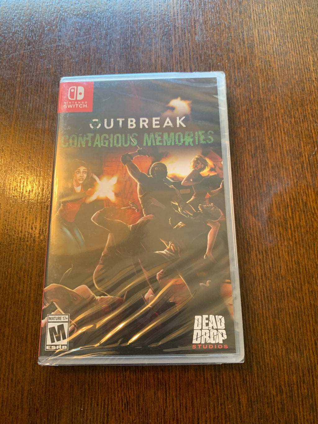 Outbreak Contagious Memories Switch Nintendo Limited Run Games  Alt Cover New
