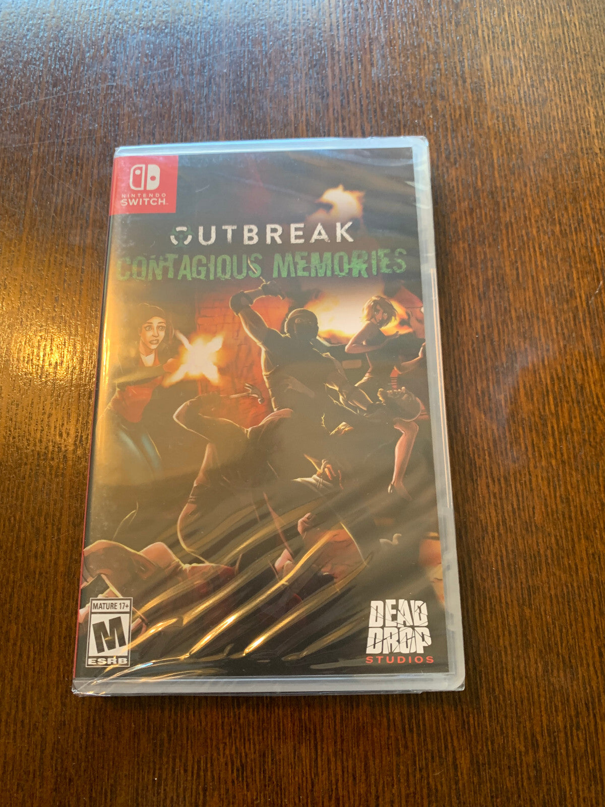 Outbreak Contagious Memories Switch Nintendo Limited Run Games  Alt Cover New