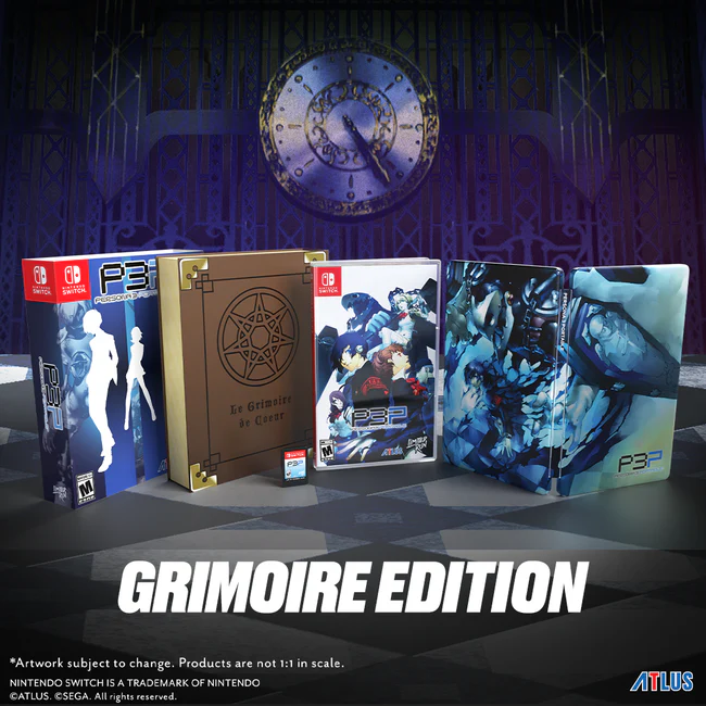 Limited Run #213: Persona 3 Portable Grimoire Edition Nintendo Switch Brand New