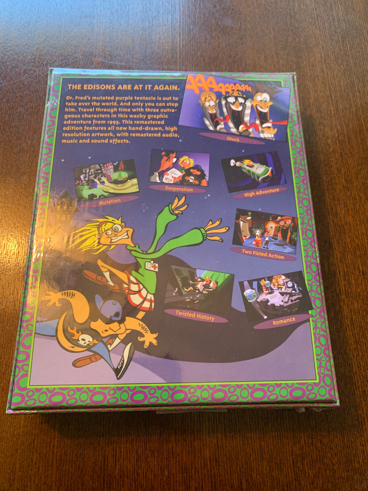 Day of the Tentacle Remastered Collector's Edition Xbox One Limited Run #2 New