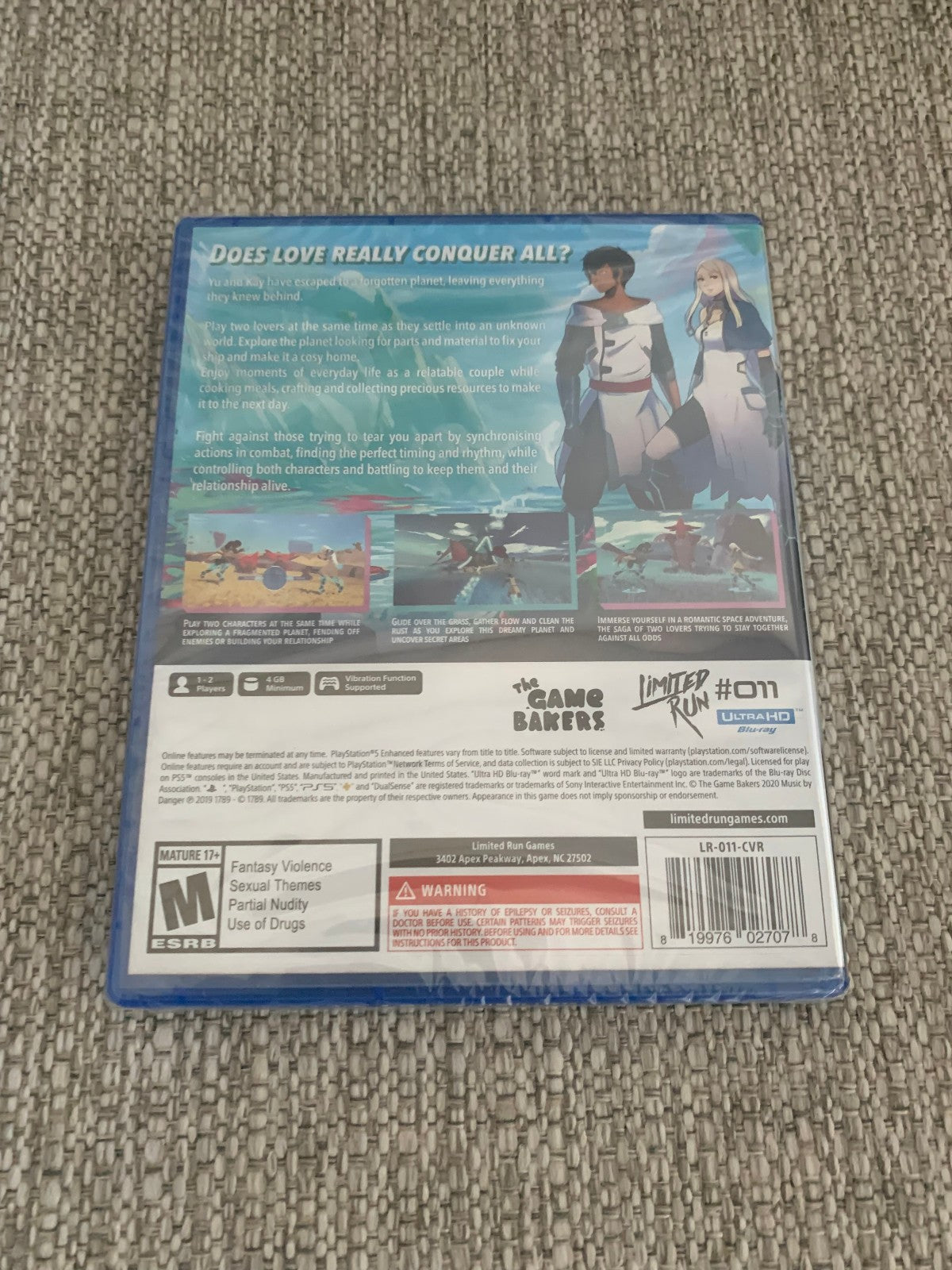 Haven PS5 Playstation 5 Limited Run #11 New Sealed