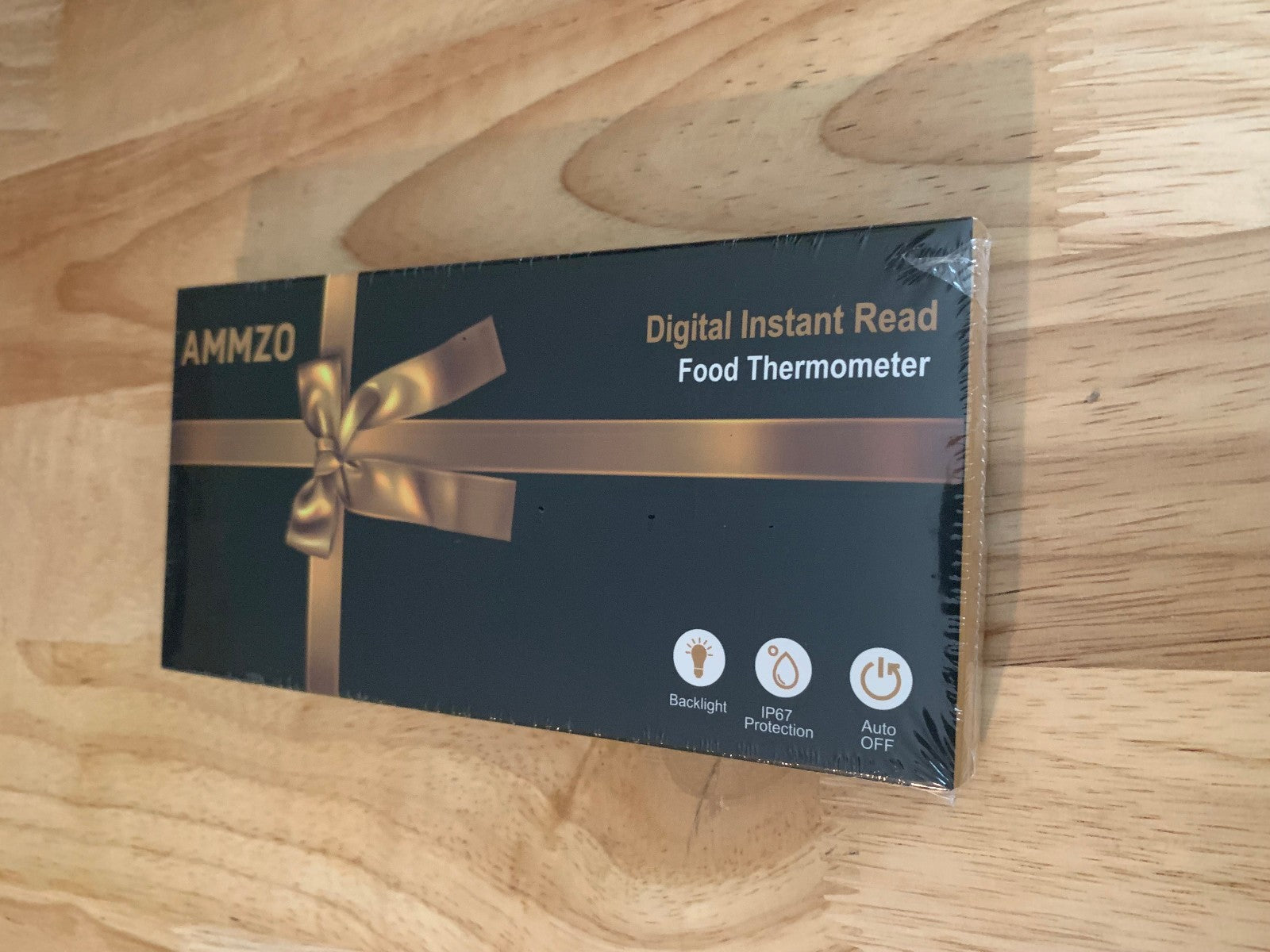 AMMZO Meat Thermometer Digital Instant Read Food Thermometer New Sealed