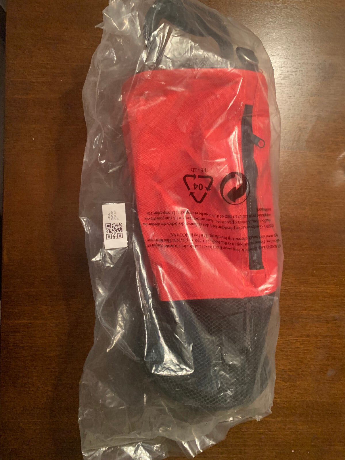 Golf Ball Retriever, Golf Shag Bag with Pocket & Tee Holder Shags Red New