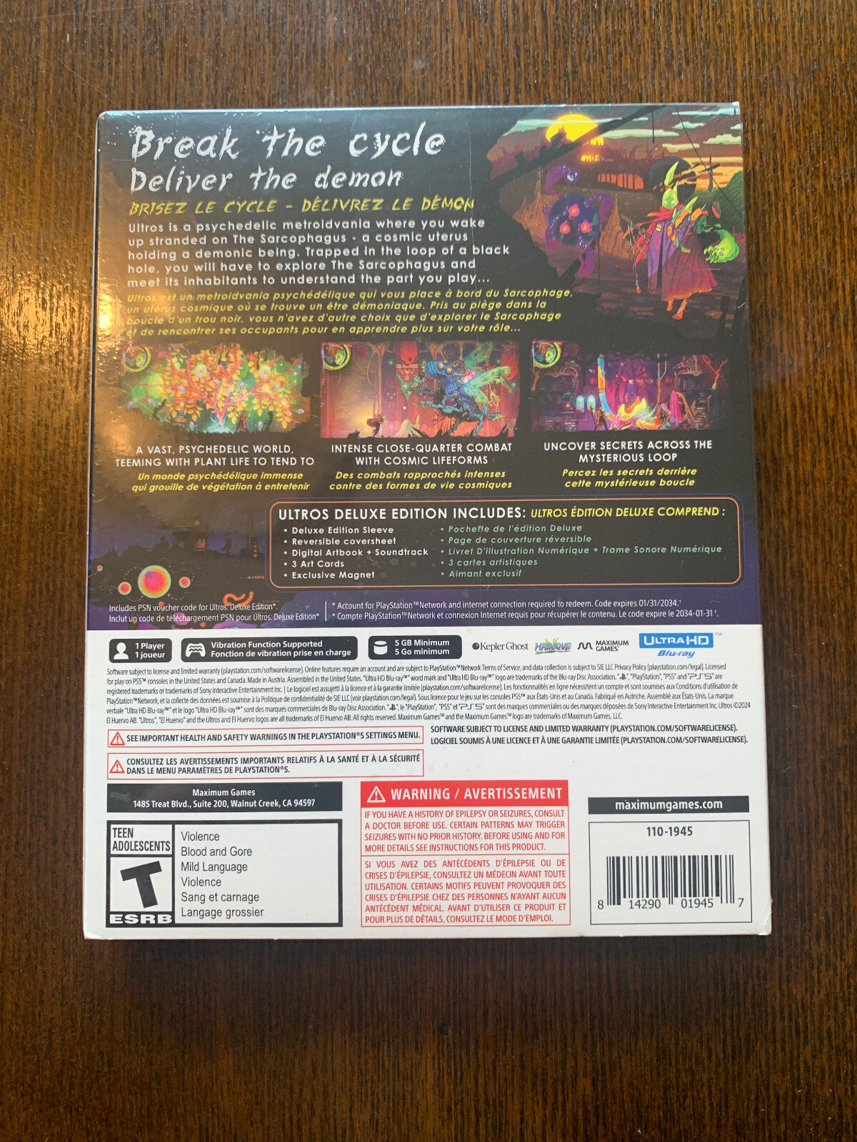 Ultros: Deluxe Edition - PS5 Sony PlayStation 5 Brand New Factory Sealed