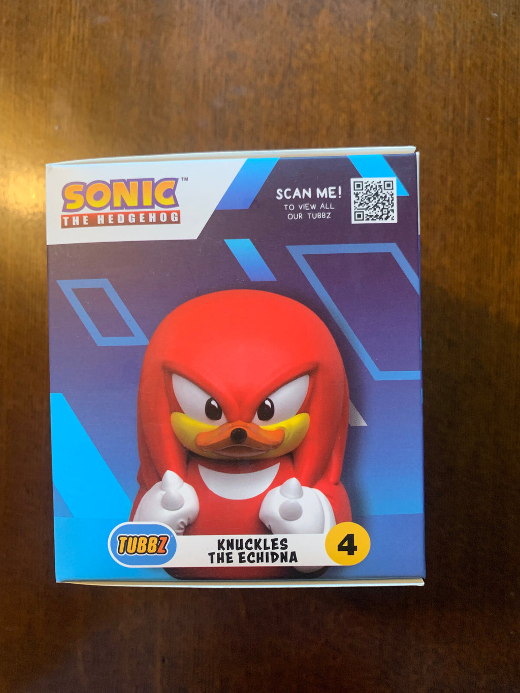 TUBBZ Boxed Sonic the Hedgehog Knuckles Collectible Duck Figure JEEP NEW Sealed