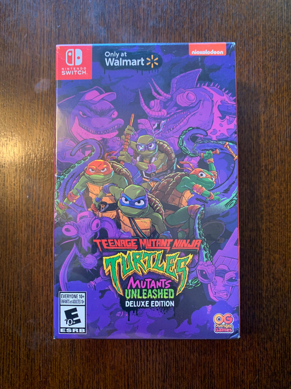 Teenage Mutant Ninja Turtles Mutants Unleashed Deluxe Edition Switch Brand New