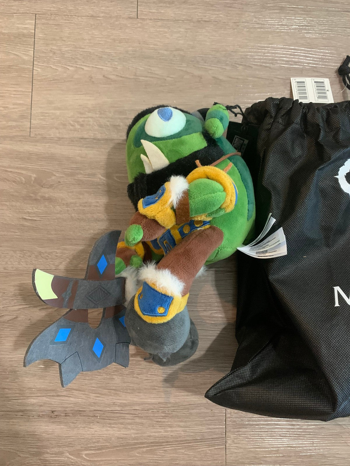 World of Warcraft Murloc Thrall 6.5" Plush Blizzard Gear Store Exclusive NO CODE