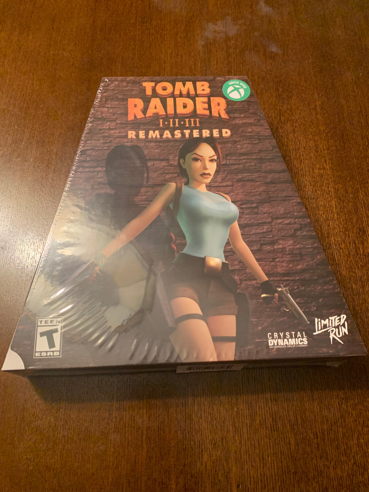 Tomb Raider I-III Remastered Convention Exclusive TR1 Cover Xbox One Series X