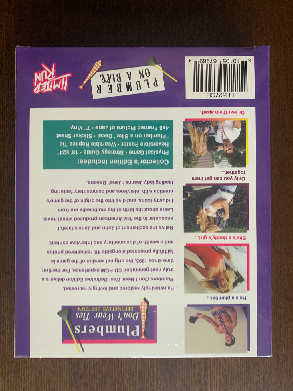 Limited Run #527: Plumbers Don’t Wear Ties PS4 Collector's Edition Playstation 4