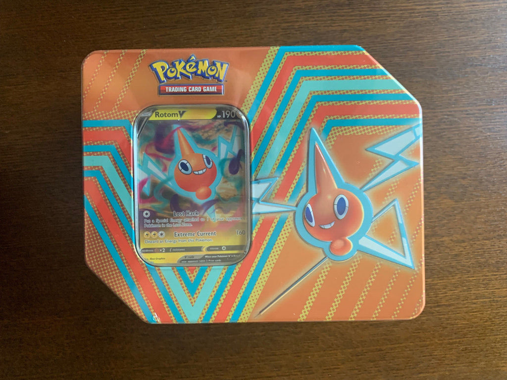 Pokémon TCG: Rotom V Hidden Potential Tin Sealed 5 Booster Packs Pokemon