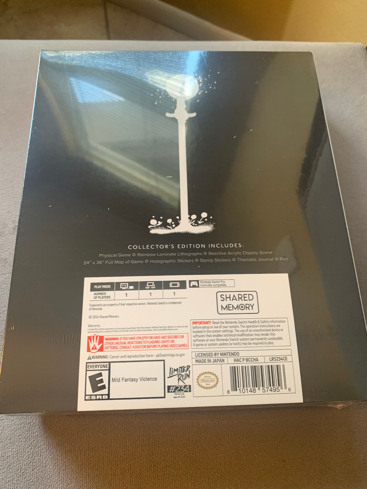 Limited Run #234 Animal Well Collector's Edition Nintendo Switch New Sealed