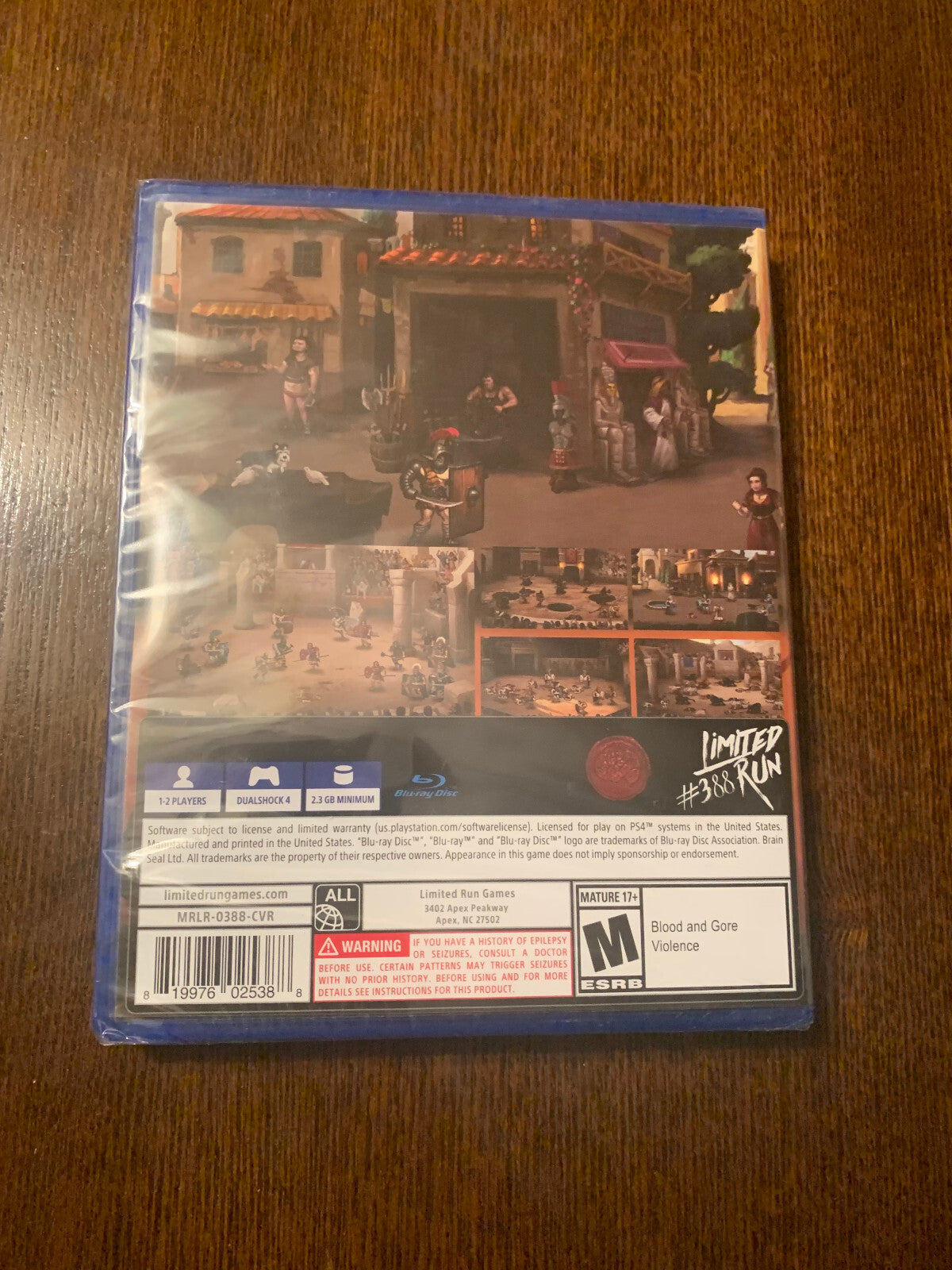 Limited Run Games #388 Story of a Gladiator PS4 PlayStation 4 Brand New Sealed