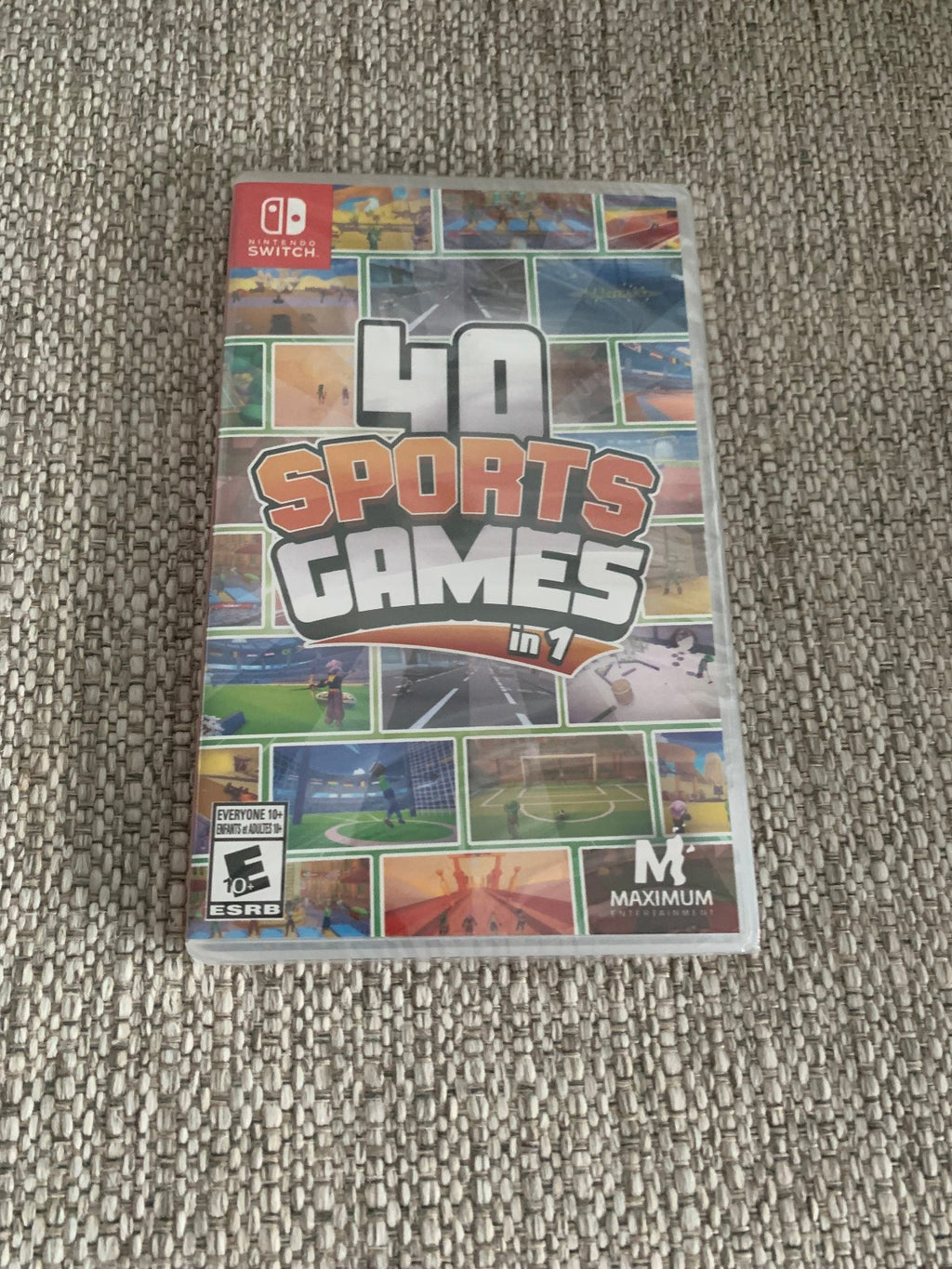 40 Sports Games In 1 Switch Nintendo ESRB New Sealed