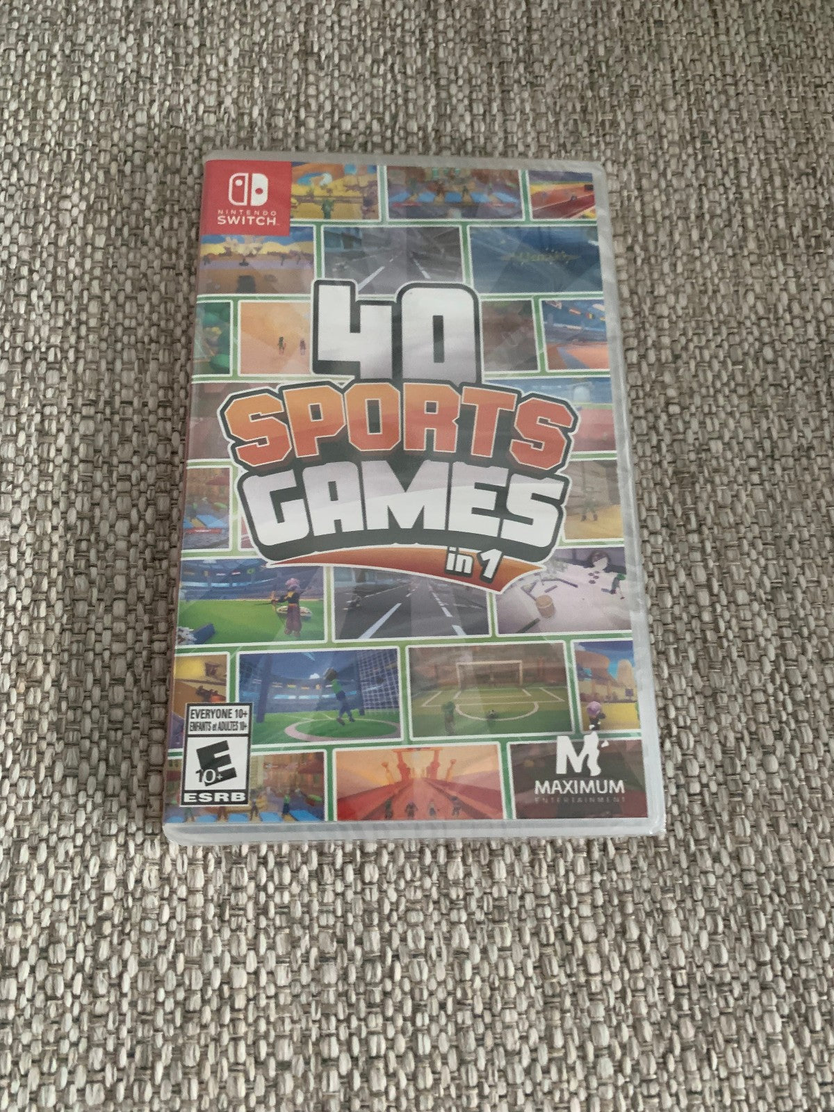 40 Sports Games In 1 Switch Nintendo ESRB New Sealed
