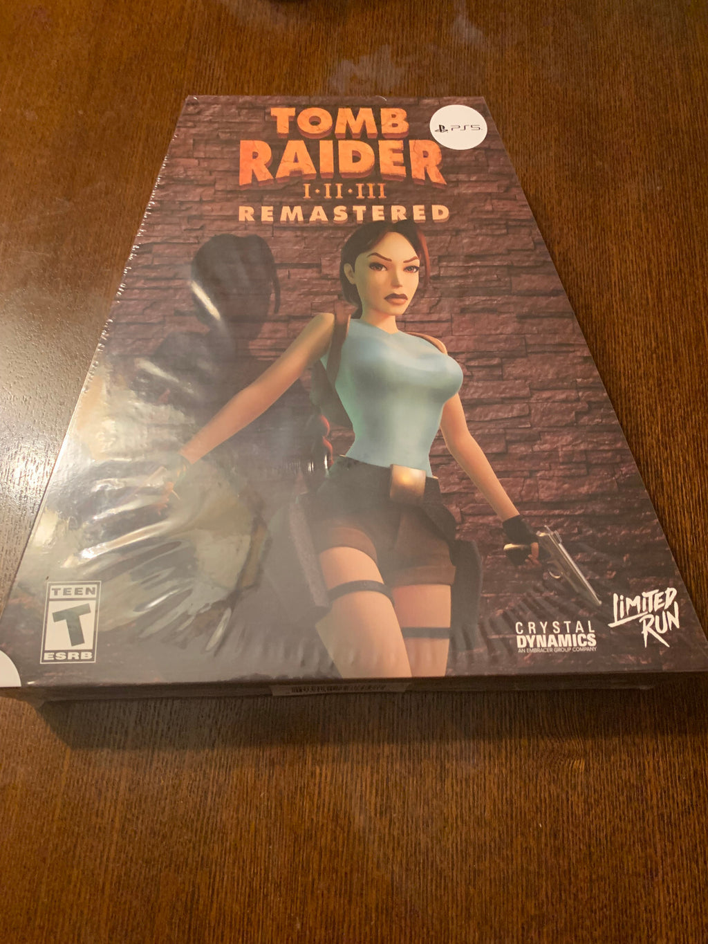 Tomb Raider I-III Remastered Convention Exclusive TR1 Cover PS5 Playstation 5