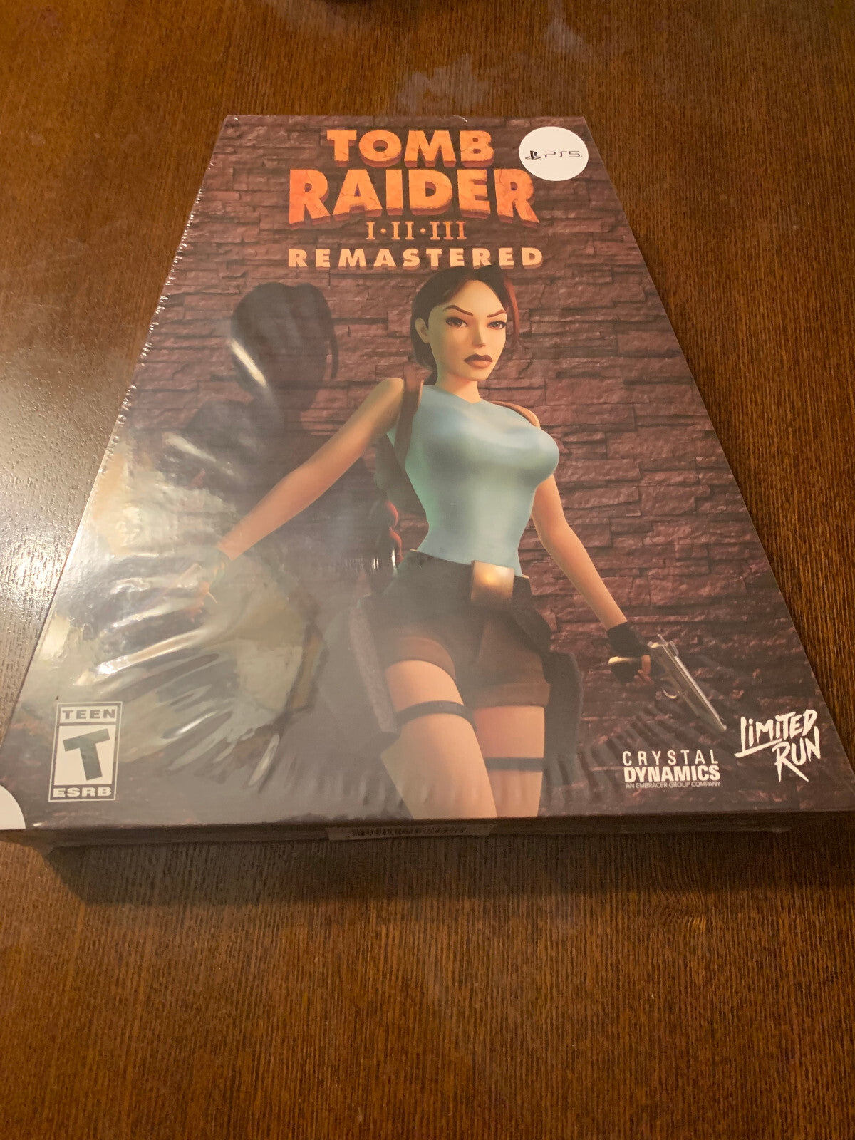 Tomb Raider I-III Remastered Convention Exclusive TR1 Cover PS5 Playstation 5