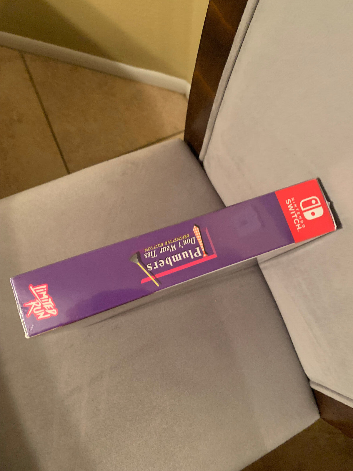 Limited Run #204 Plumbers Dont Wear Ties Definitive Collector's Edition Switch