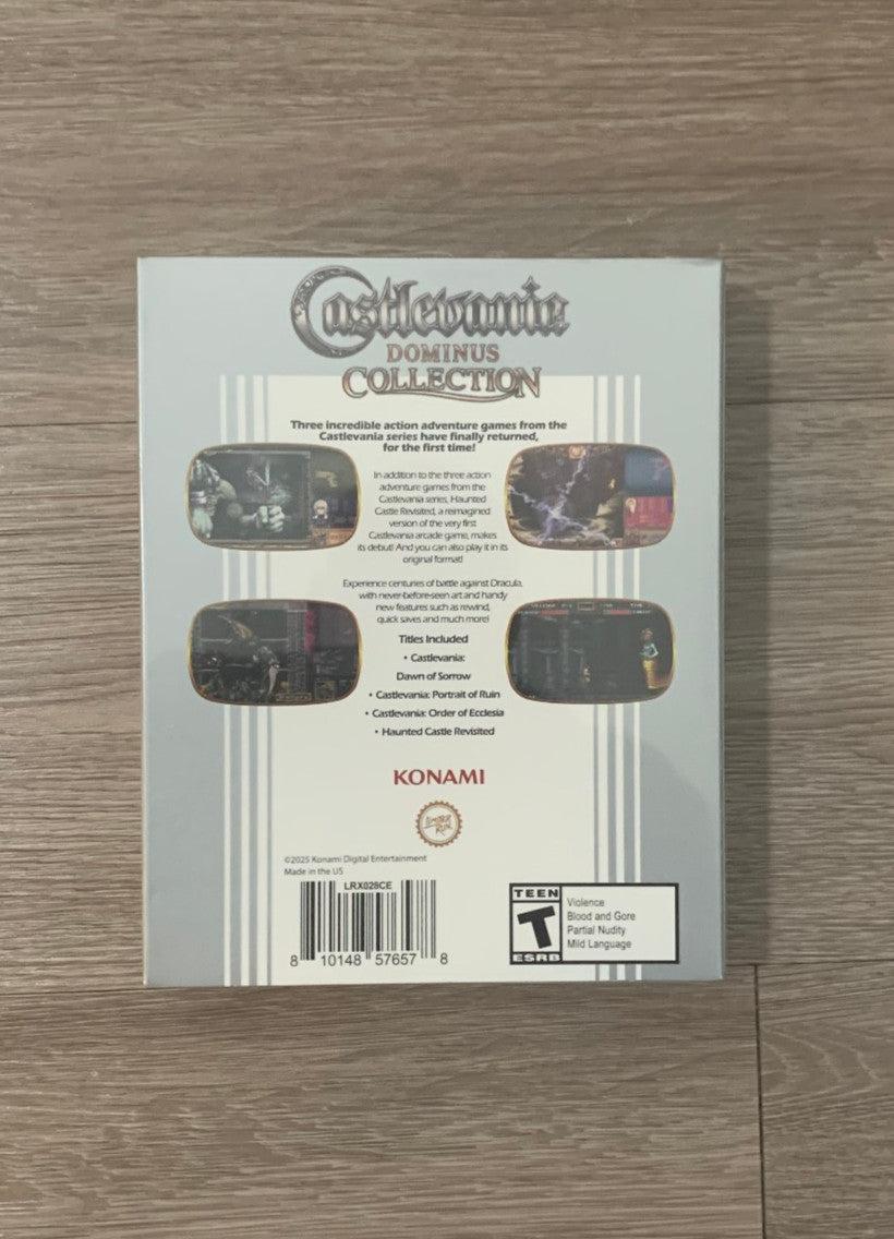 Limited Run #28 Castlevania Dominus Collection Classic Edition Xbox Series X New