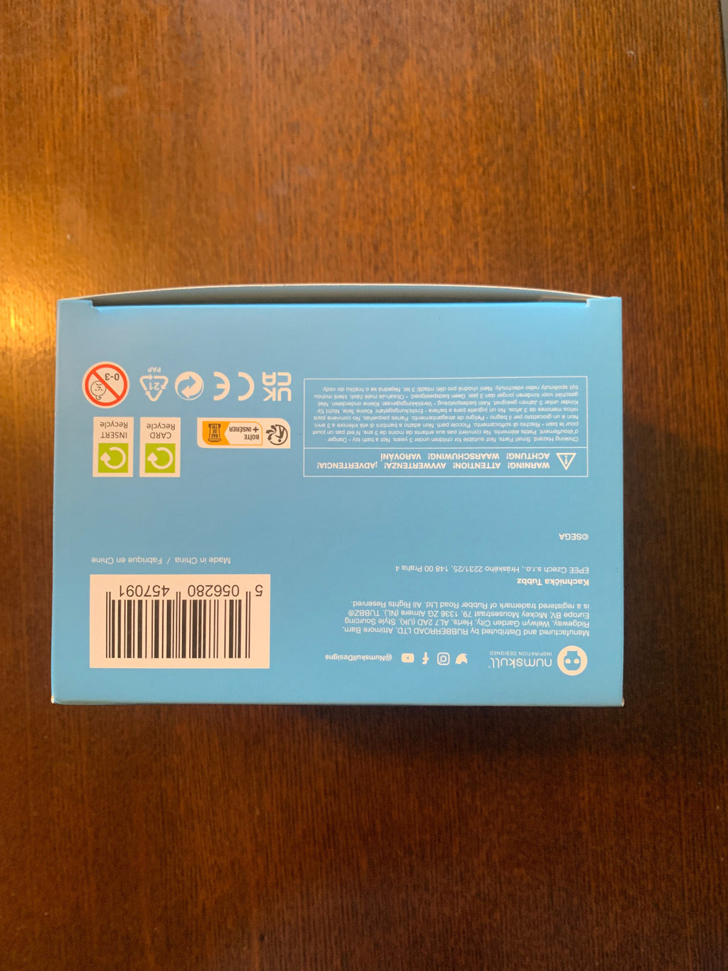 TUBBZ Boxed Sonic the Hedgehog Knuckles Collectible Duck Figure JEEP NEW Sealed