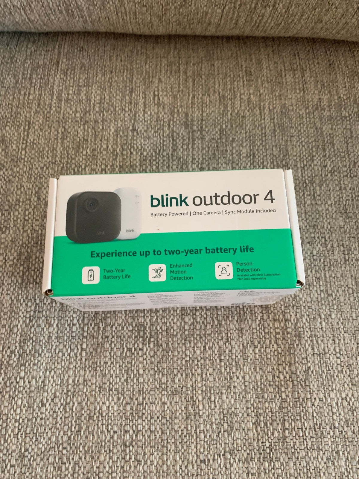 Blink Outdoor 4 4th Gen Smart Wireless Security Camera 1080p HD Infrared New