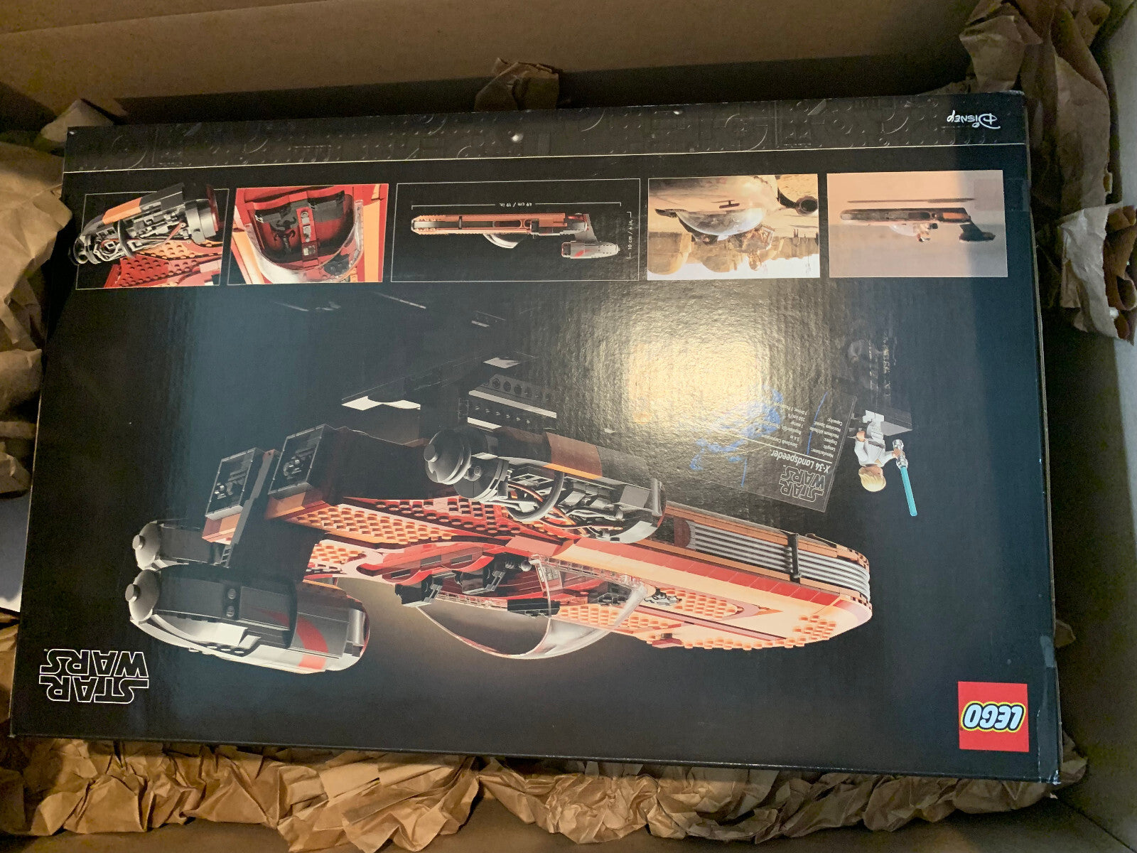 Disney LEGO Star Wars Luke Skywalkers Landspeeder 75341 Brand New Factory Sealed