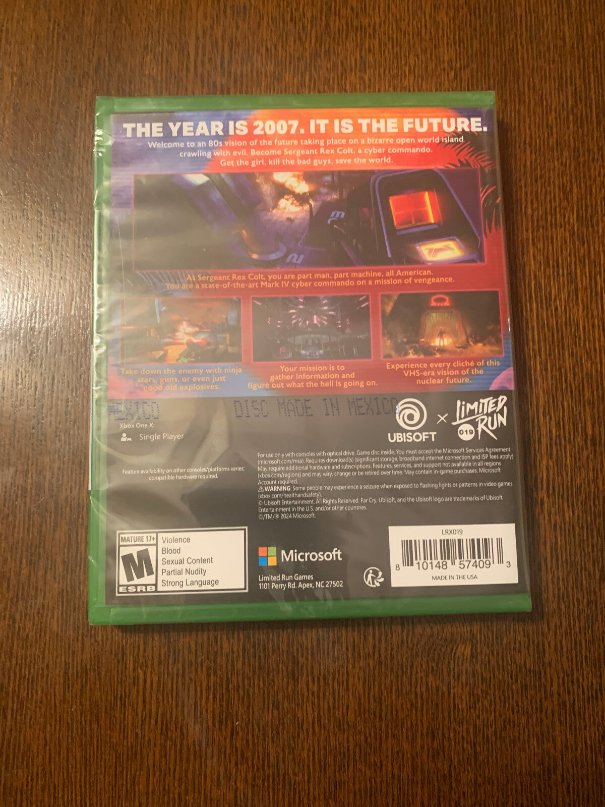 Limited Run #19: Far Cry 3 - Blood Dragon Microsoft Xbox One Brand New Factory