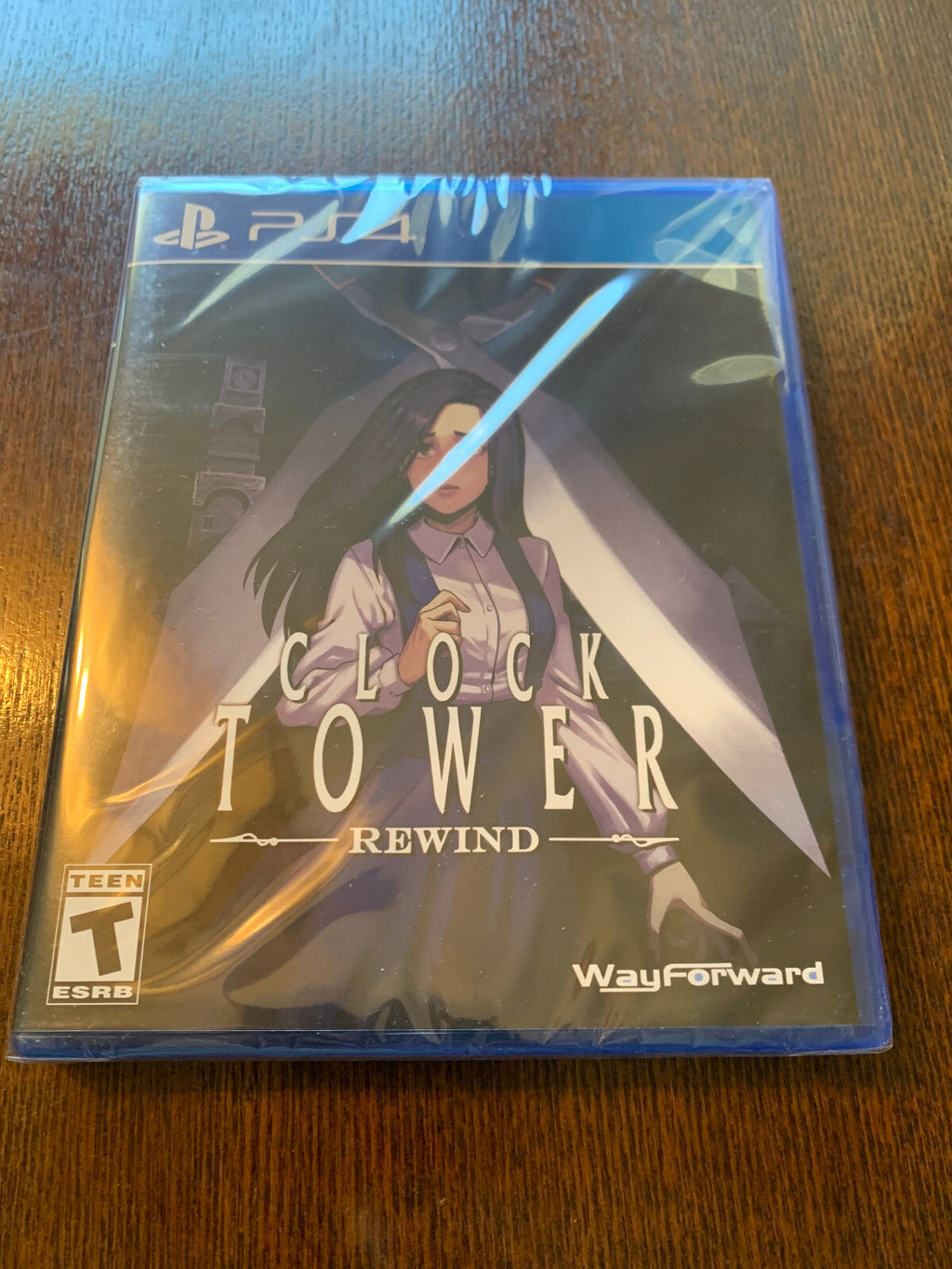 Clock Tower Rewind PS4 Limited Run #560 Playstation 4 Brand New Factory Sealed