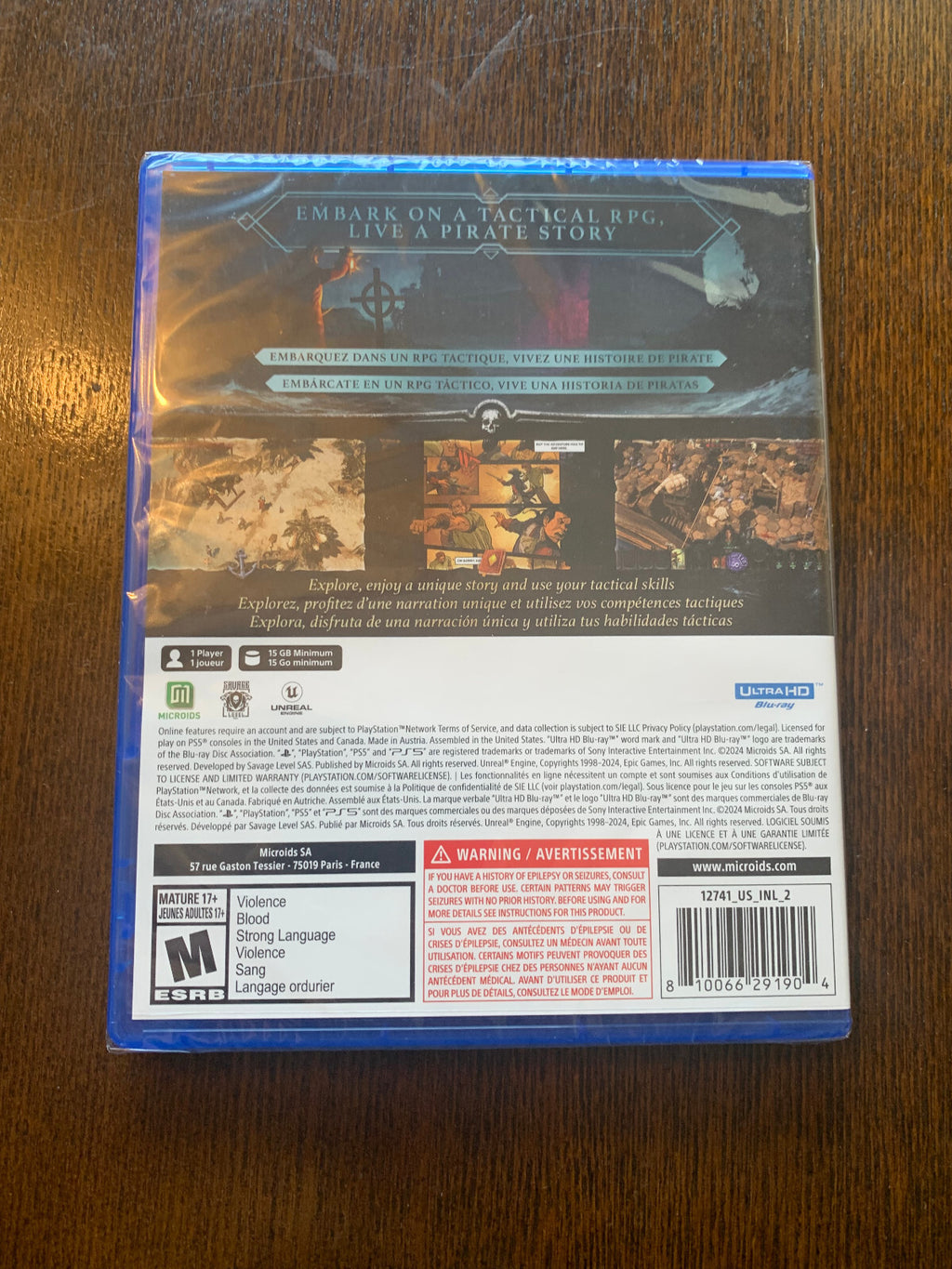 Flint: Treasure of Oblivion PS5 Playstation 5 Brand New Sealed