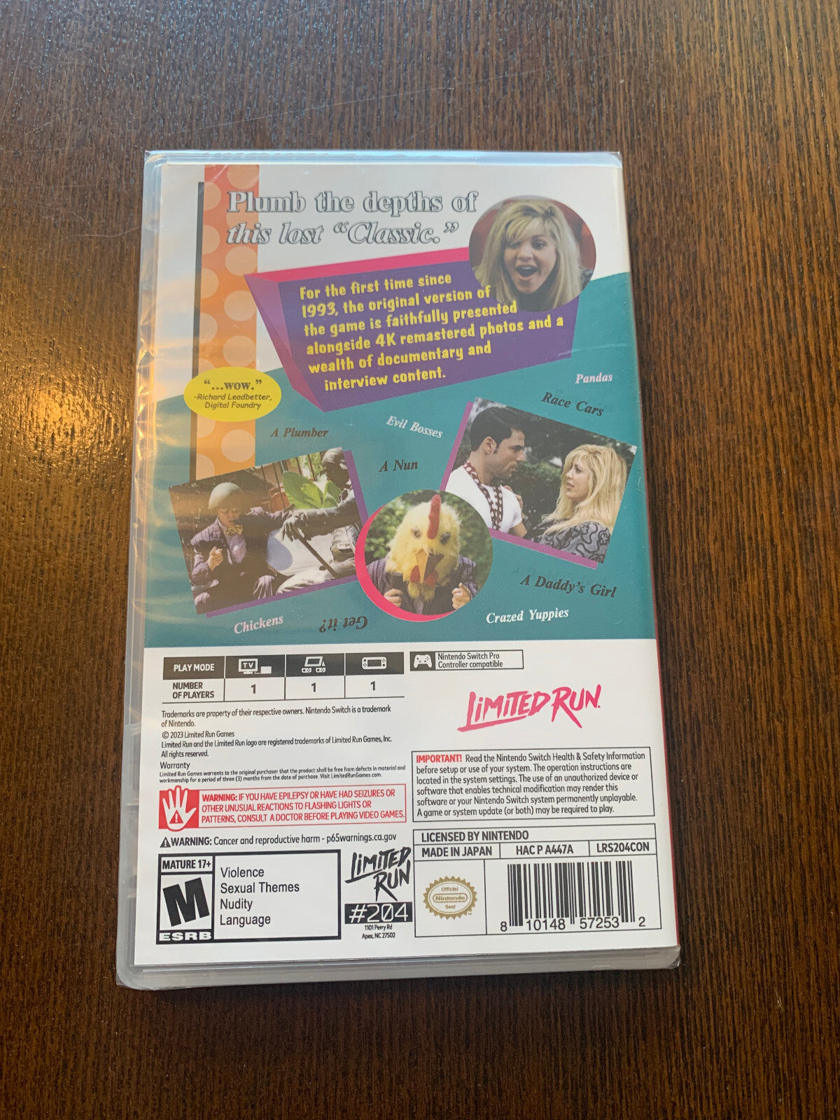 Limited Run #204: Plumbers Don’t Wear Ties Switch New