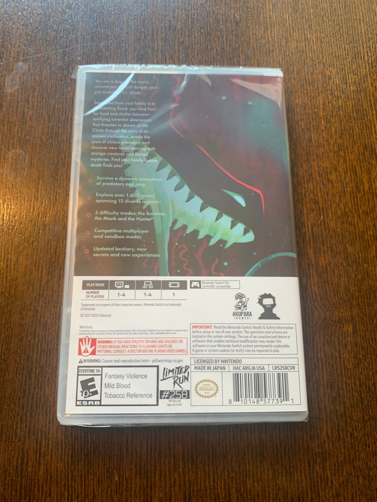 Limited Run #258: Rain World Standard Edition Nintendo Switch