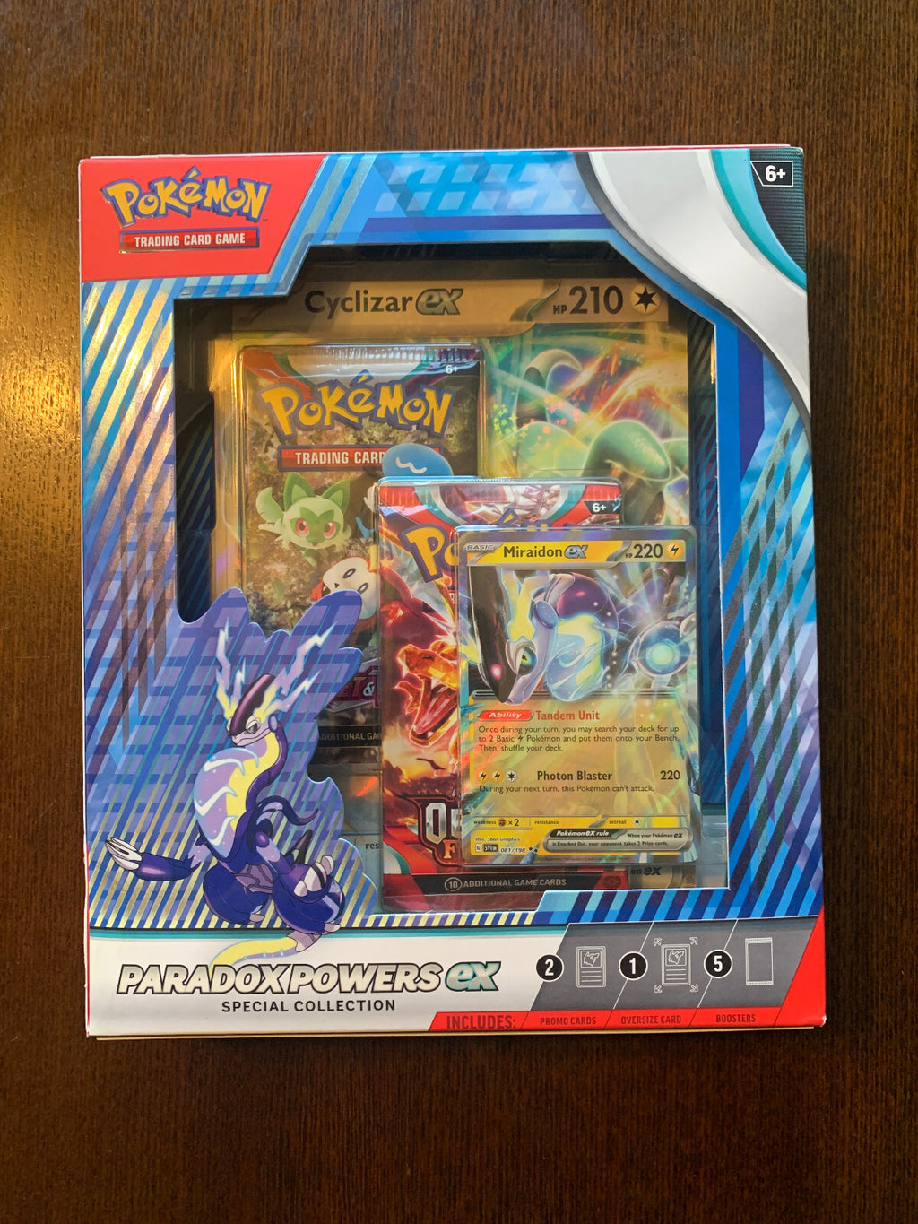 Pokémon TCG: Paradox Powers ex Special Collection Koraidon and Miraidon Box NEW