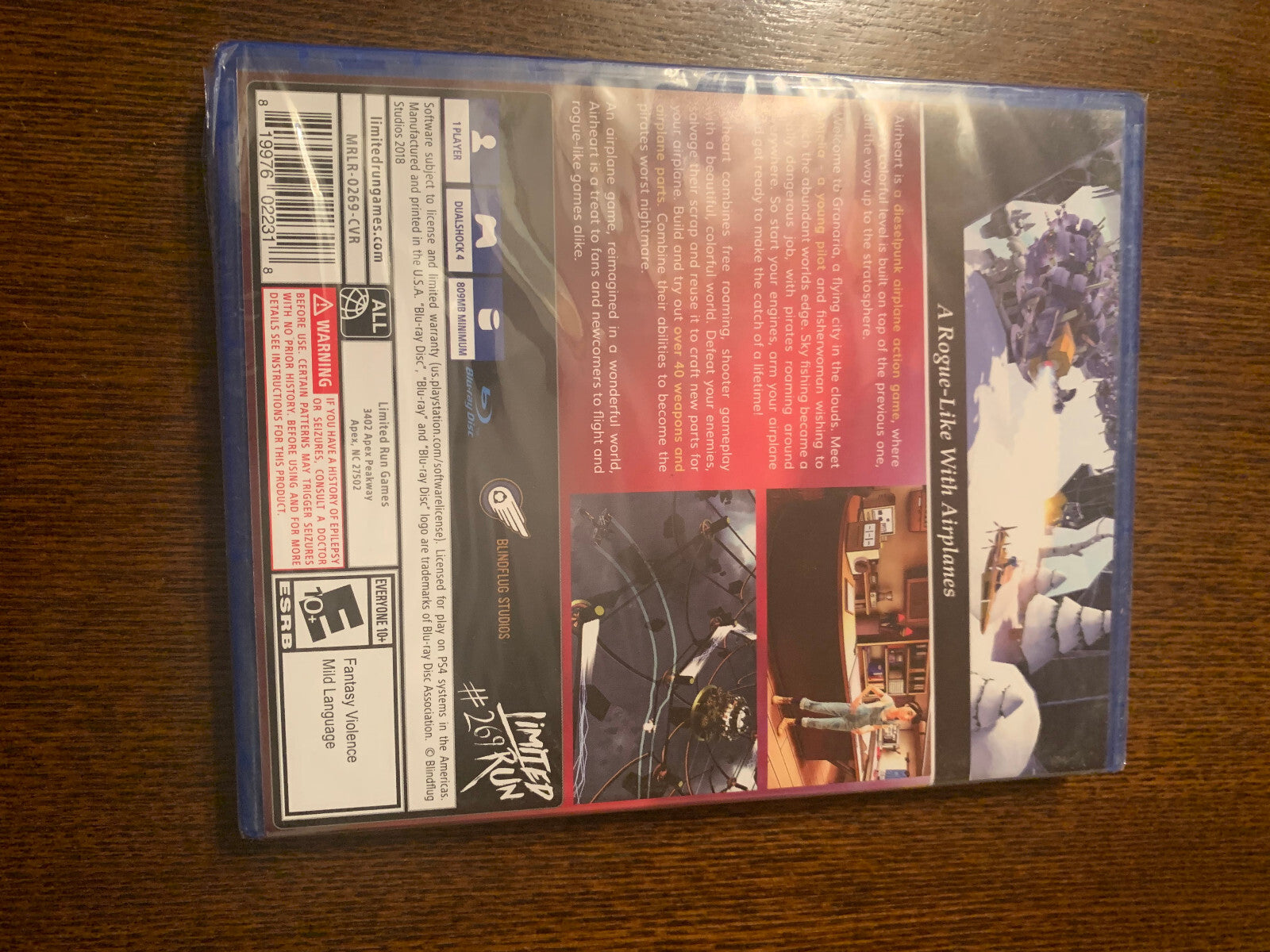 Limited Run #269 AIRHEART Tales of Broken Wings Playstation 4 PS4 BRAND NEW