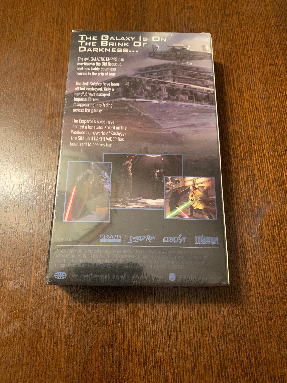 Limited Run #146: STAR WARS: The Force Unleashed VHS Convention Exclusive Switch