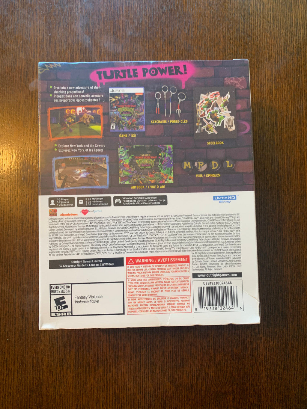 Teenage Mutant Ninja Turtles: Mutants Unleashed - Deluxe Edition PS5  New Sealed