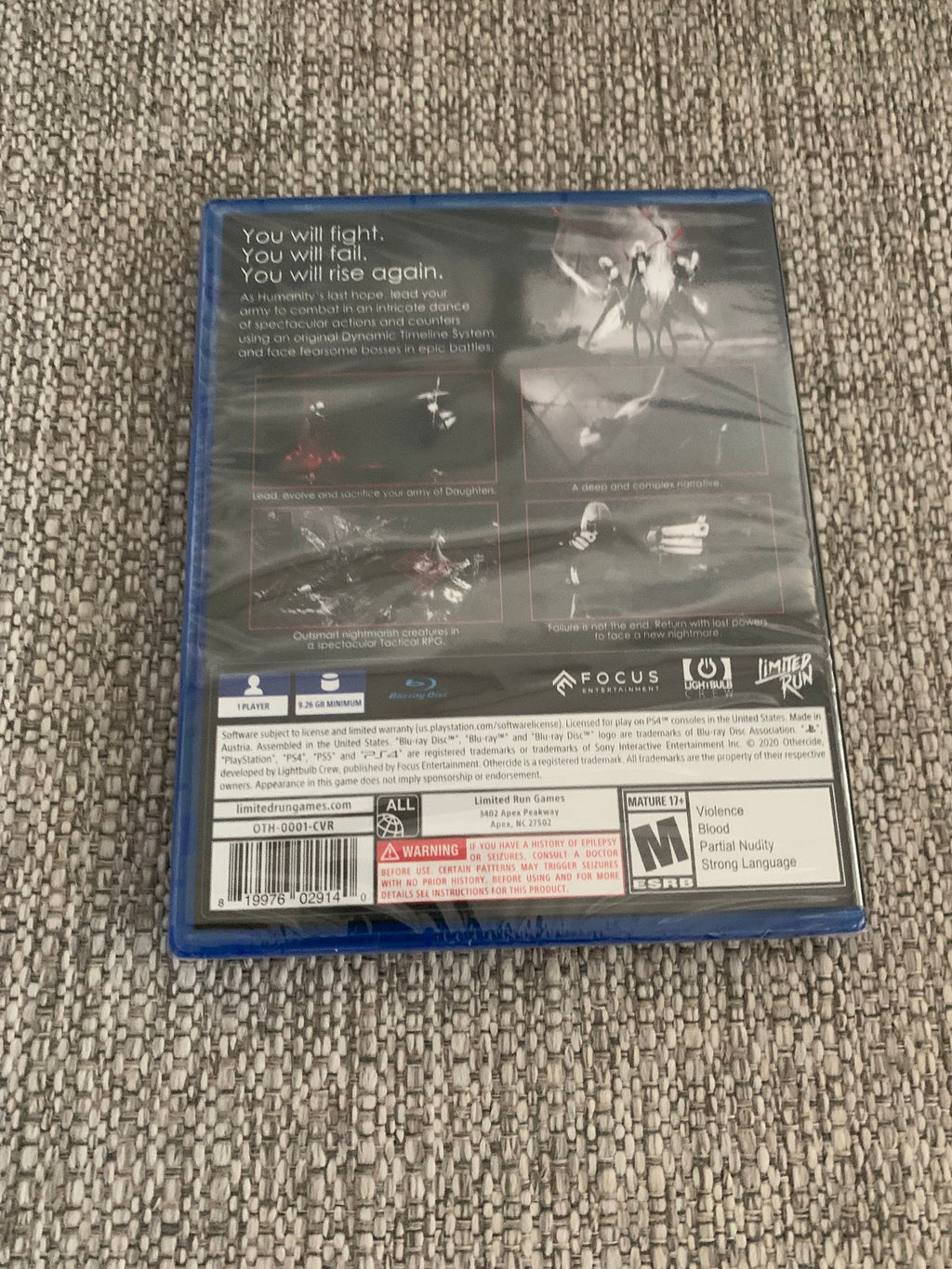 Othercide PS4 + PS5 Playstation 4 + 5 Limited Run Games New  Factory Sealed