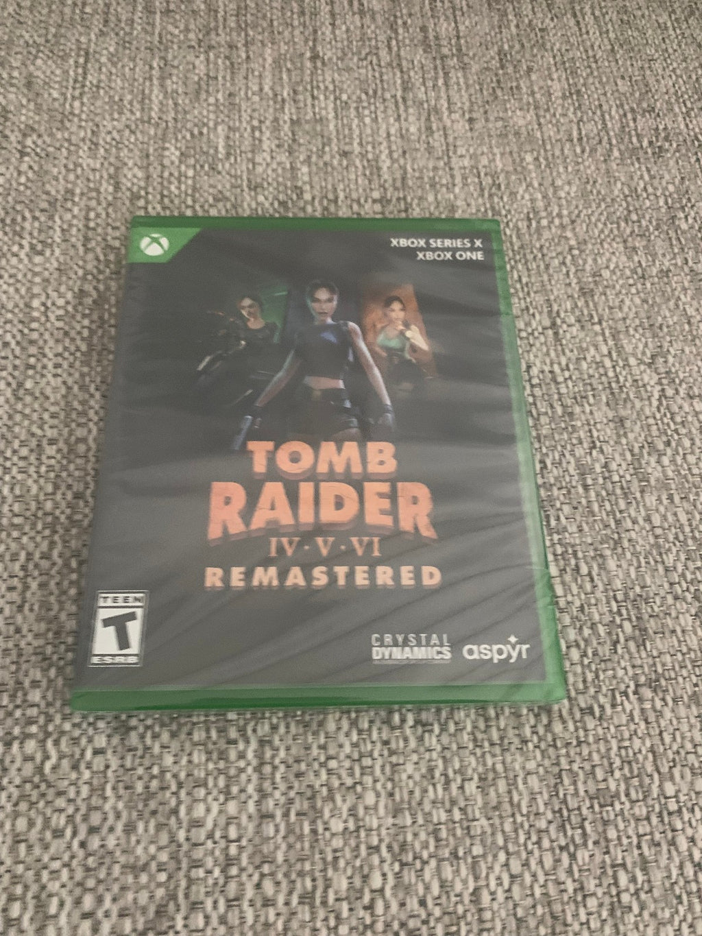 Limited Run Tomb Raider IV V VI Remastered Xbox One Series X New Sealed Aspyr