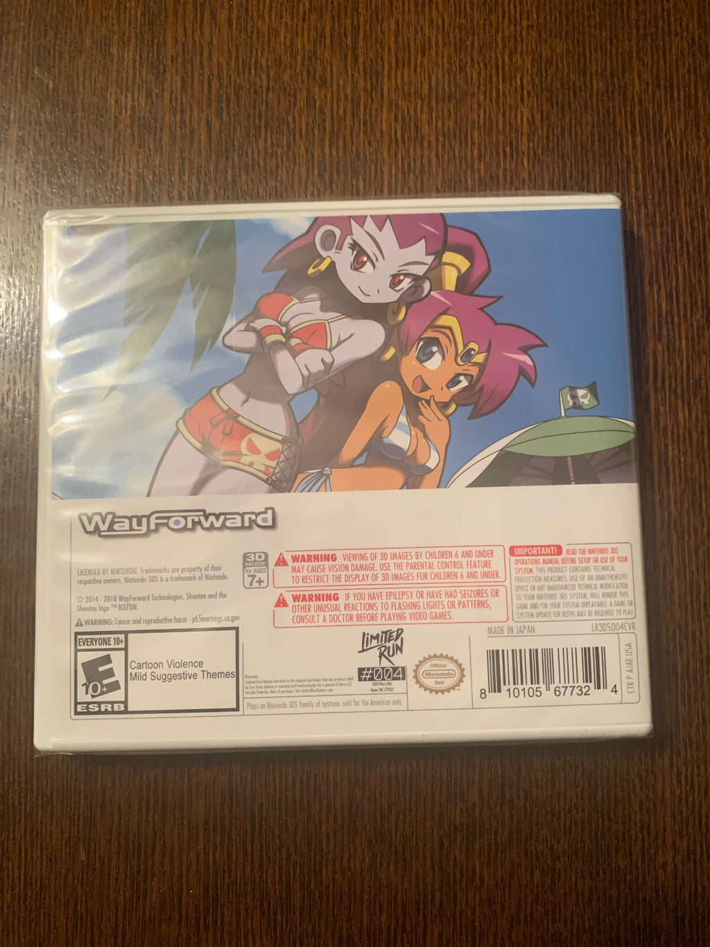 Limited Run Shantae and the Pirate's Curse Standard Edition Nintendo 3DS DS New