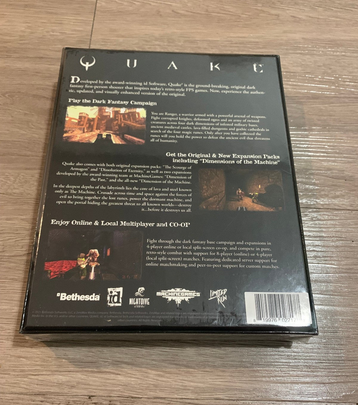 Limited Run Games #419 Quake Deluxe Edition Playstation 4 PS4 New Sealed