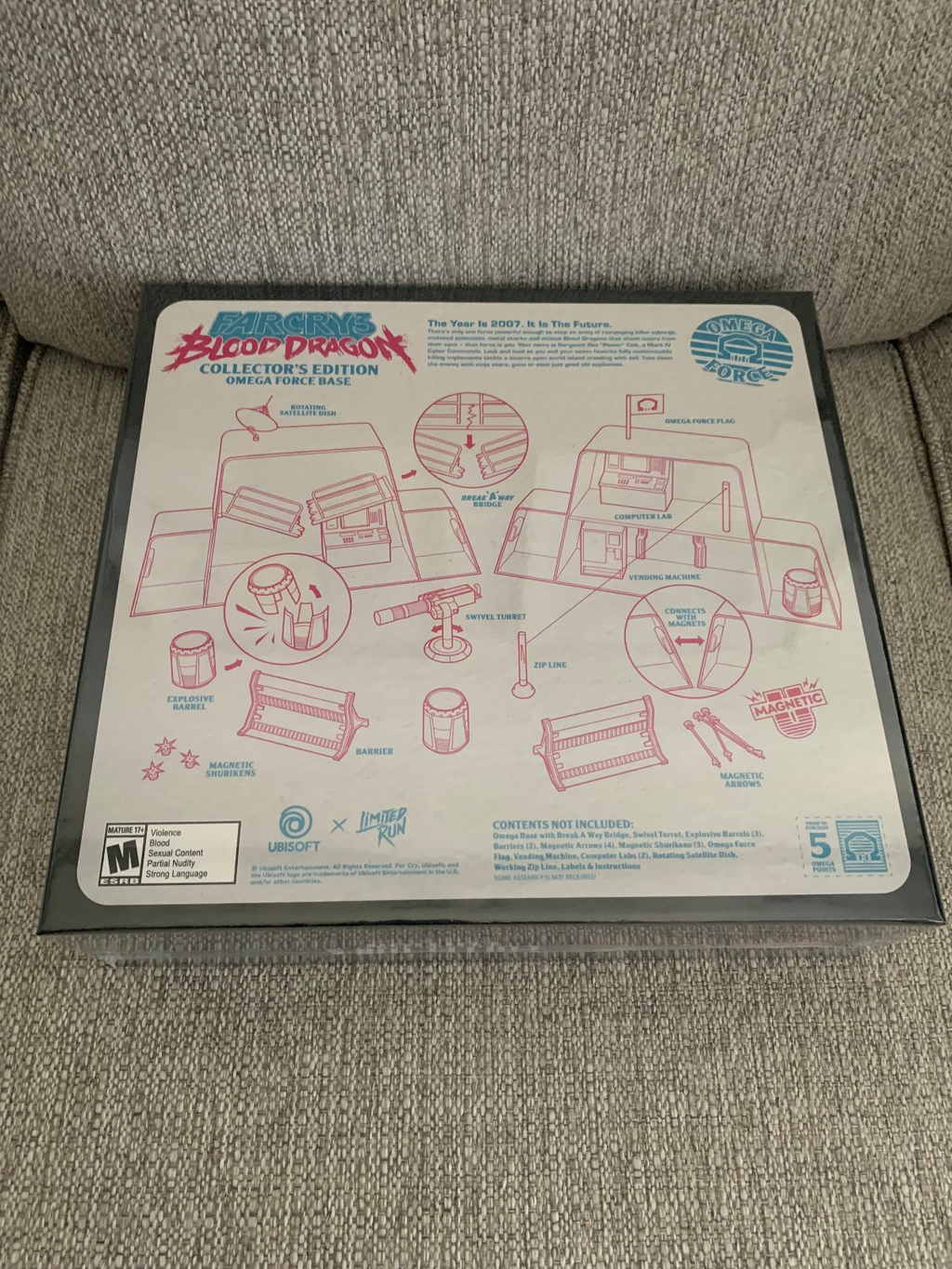 Limited Run #558 Far Cry 3 Blood Dragon Collector's Edition PS4 + PS5 New Sealed