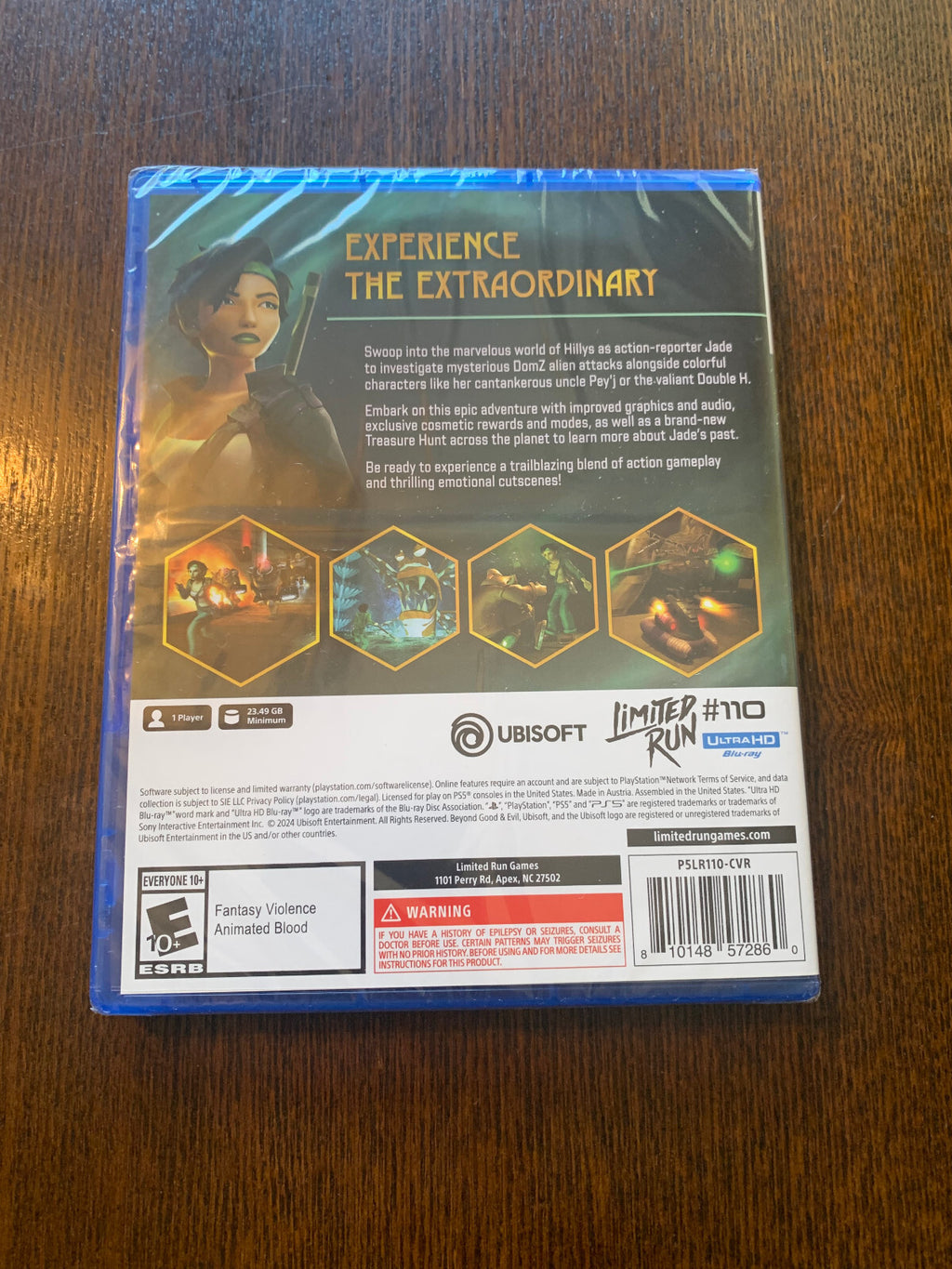 Beyond Good and Evil PS5 20th Anniversary Edition Playstation 5 Limited Run #110