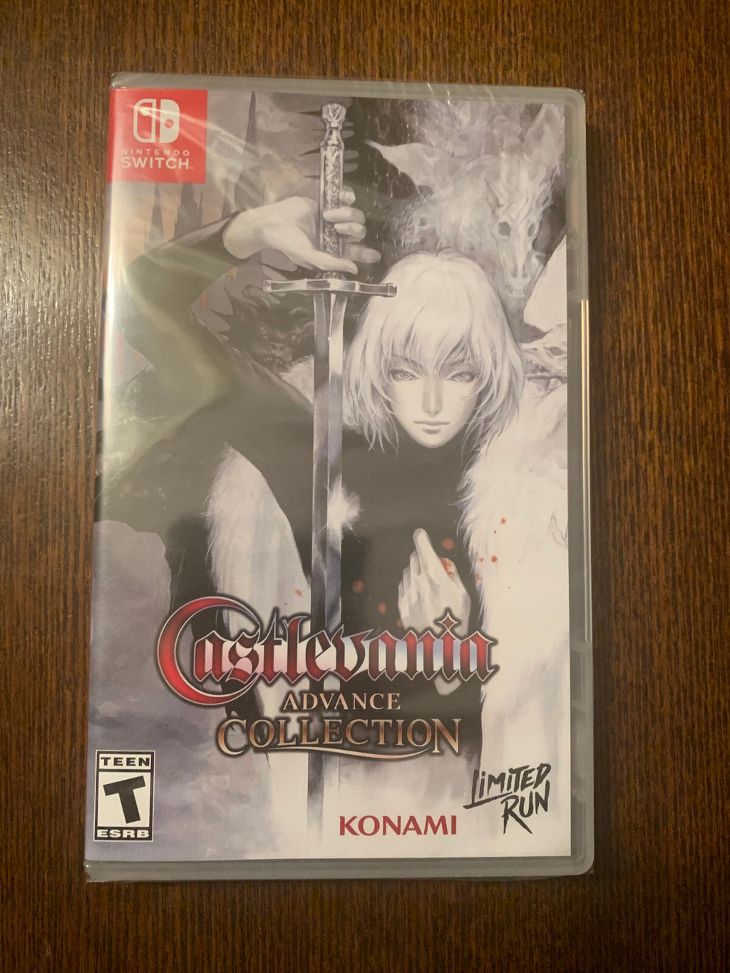 Limited Run #198 Castlevania Advance Collection Nintendo Switch Aria Cover New