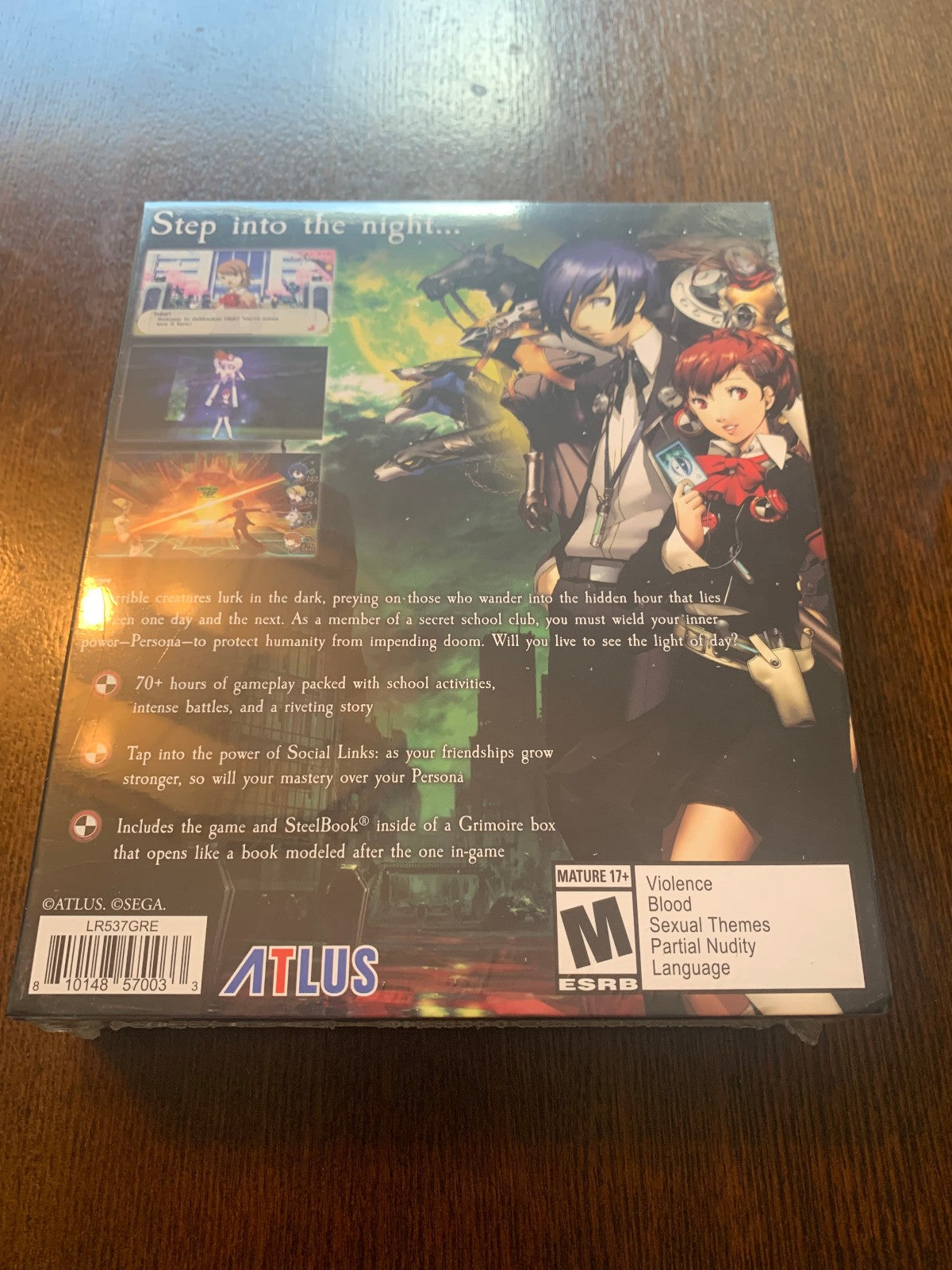 Limited Run #537: Persona 3 Portable Grimoire Edition PS4 PS5 Playsation 4 5 New