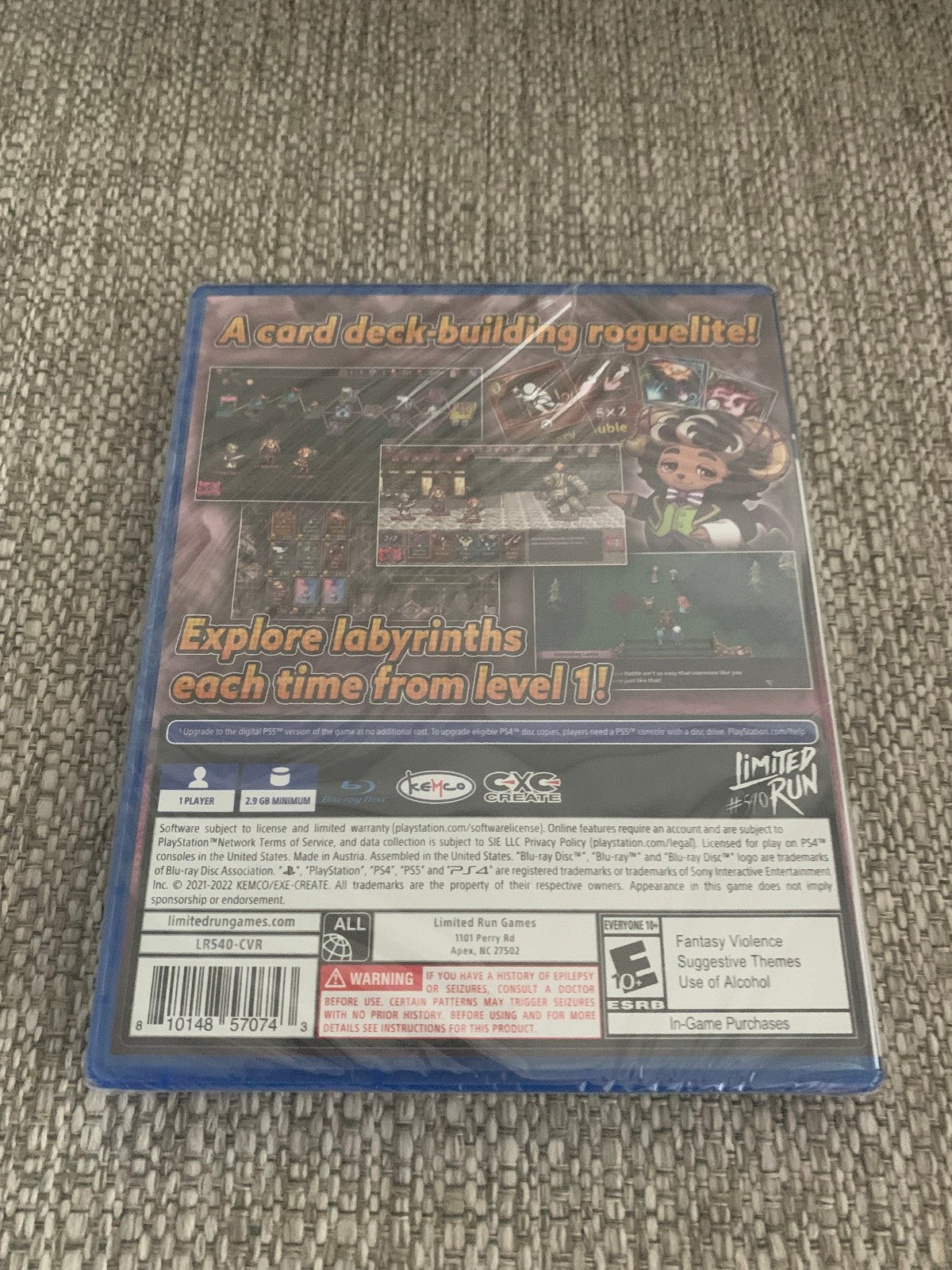 Overrogue PS4 + PS5 Playstation 4 + 5 Limited Run #540 New Sealed