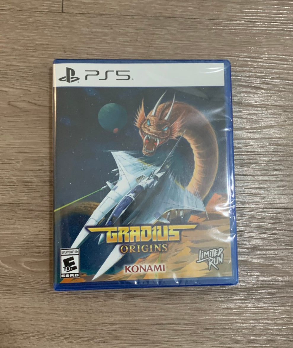 Limited Run Games #142 Gradius Origins PS5 Gradius 3 Cover Playstation 5 New