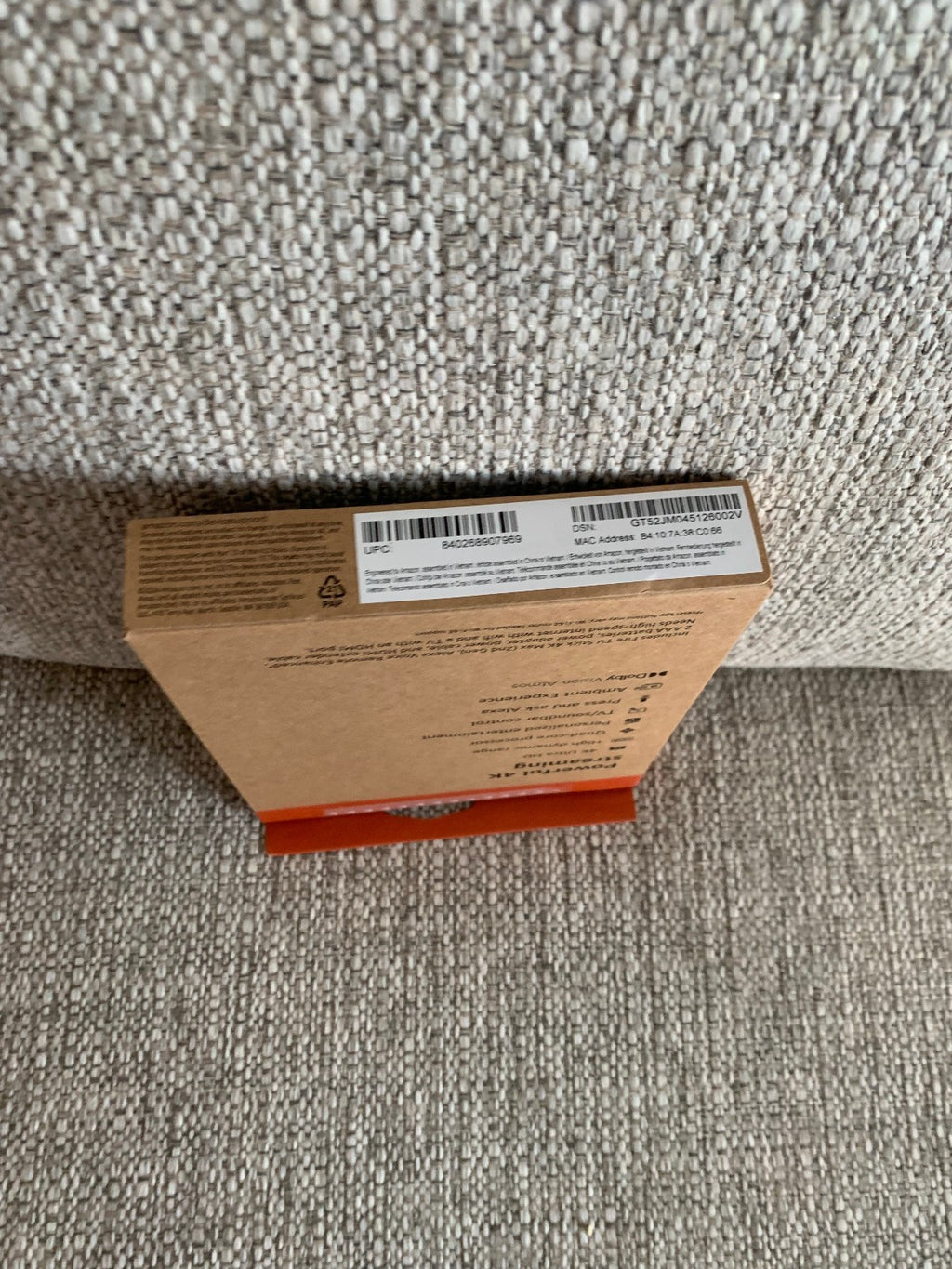 AMAZON FIRE TV Stick 4K MAX Wi-Fi 6E, 2.0 GHz 16GB Alexa AI Enhanced Remote New